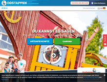Tablet Screenshot of de.oostappenvakantieparken.nl